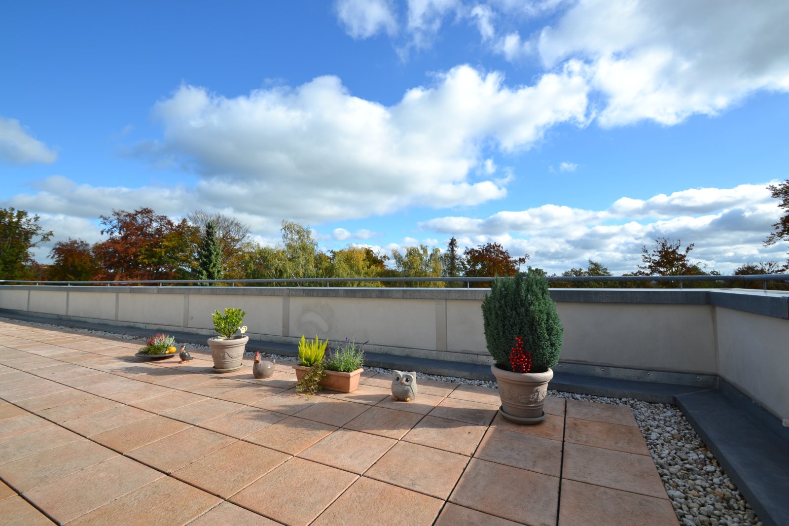 Penthouse-Wohnung in schöner, ruhiger Waldrandlage