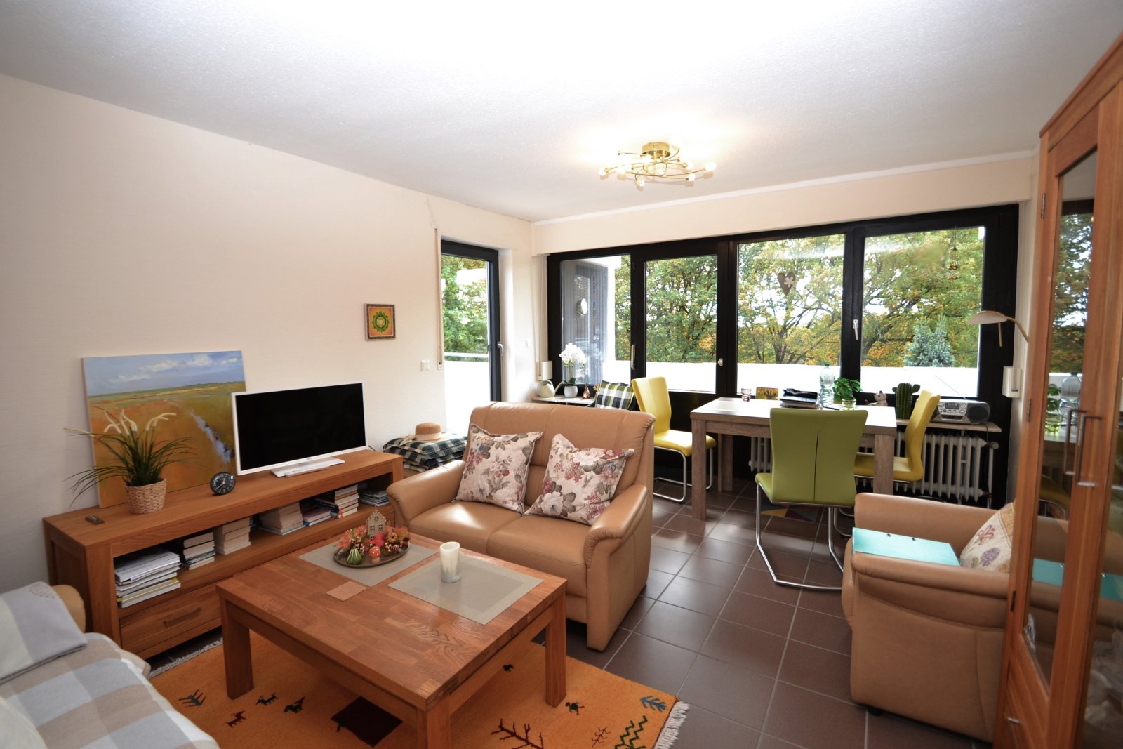 Penthouse-Wohnung in schöner, ruhiger Waldrandlage